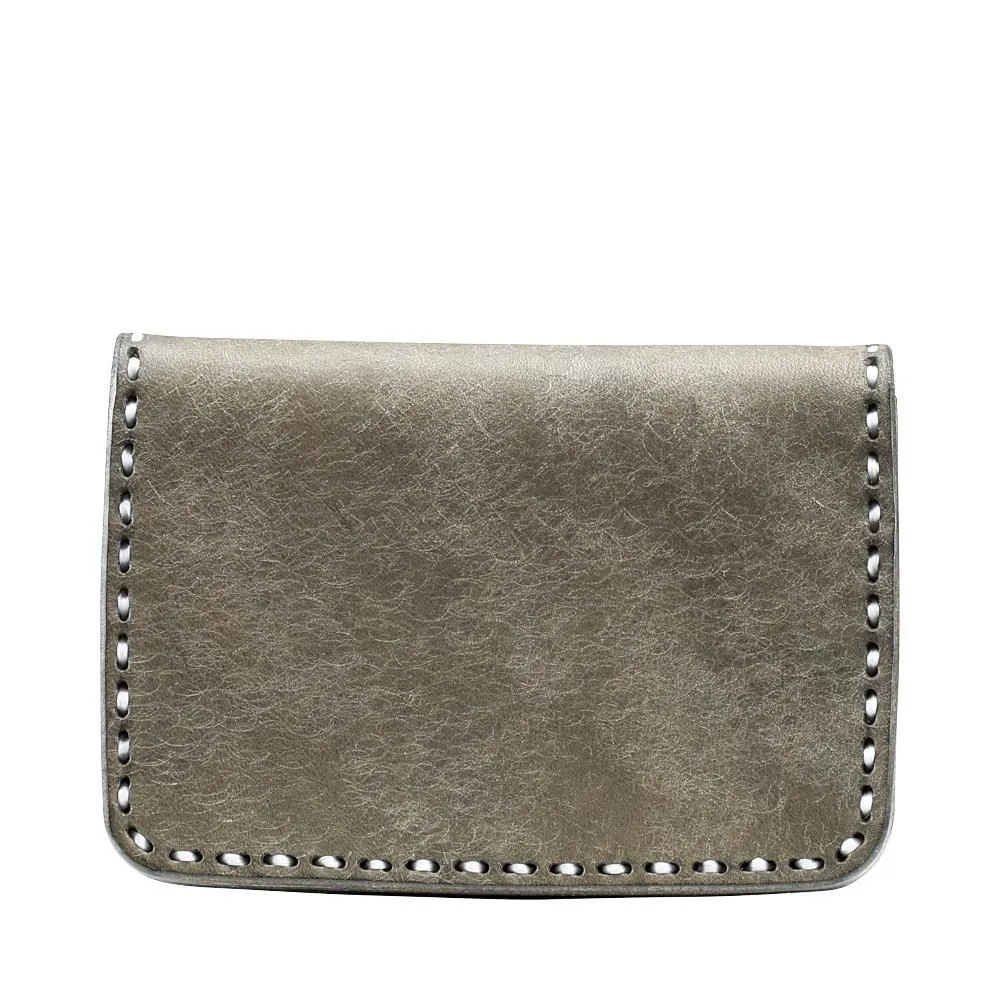 haaki Leather Veined Wave Coin Purse【豊岡財布】