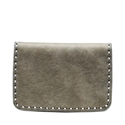 haaki Leather Veined Wave Coin Purse【豊岡財布】