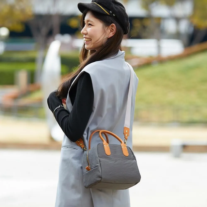 TUTUMU Mini Boston Nylon【豊岡鞄】