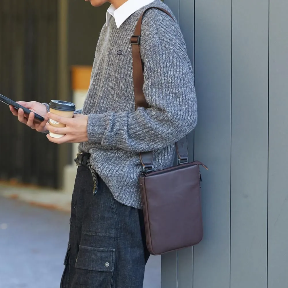 L.E.D BITES HORSE Shoulder Bag【豊岡鞄】