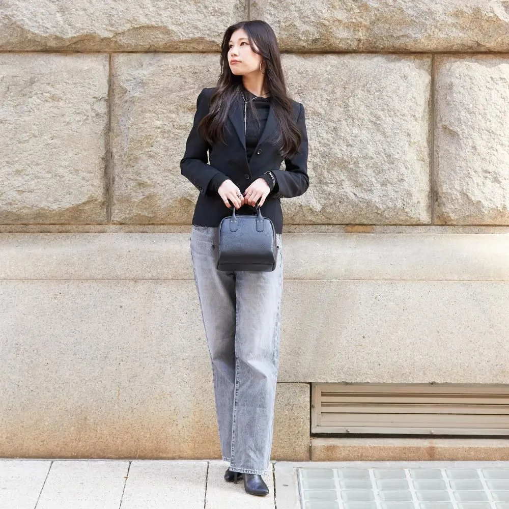 TUTUMU Mini Boston Leather【豊岡鞄】