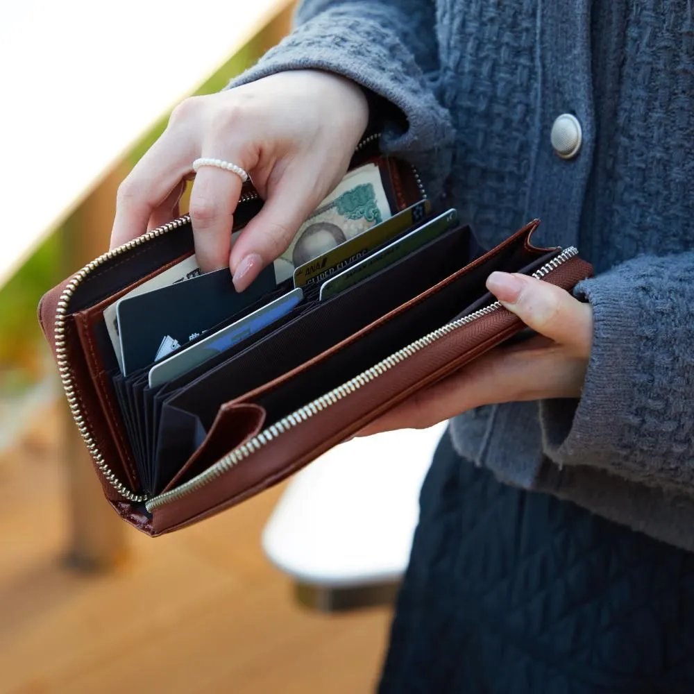 anti-mode style Shimmer Chic RF Wallet【豊岡財布】