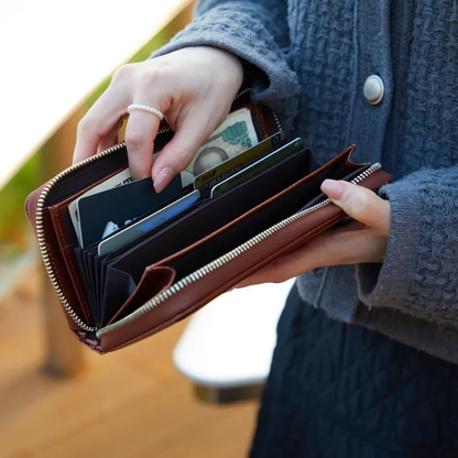 anti-mode style Shimmer Chic RF Wallet【豊岡財布】