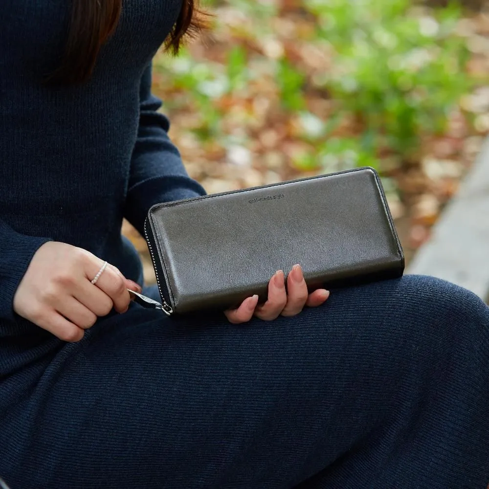 anti-mode style Shimmer Chic RF Wallet【豊岡財布】