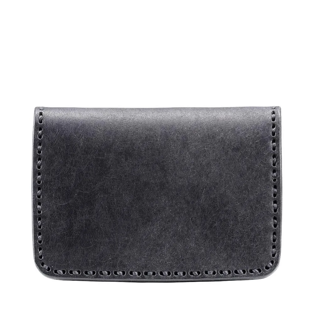 haaki Leather Veined Wave Coin Purse【豊岡財布】