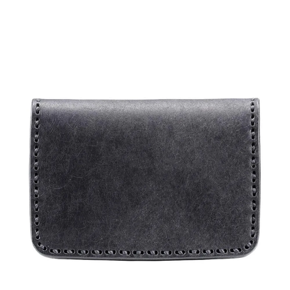 haaki Leather Veined Wave Coin Purse【豊岡財布】
