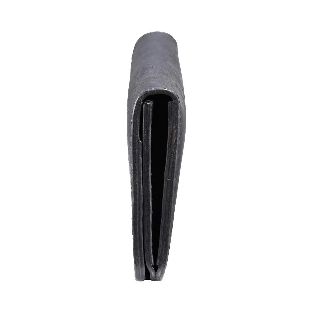 haaki Leather Veined Wave Long Wallet【豊岡財布】