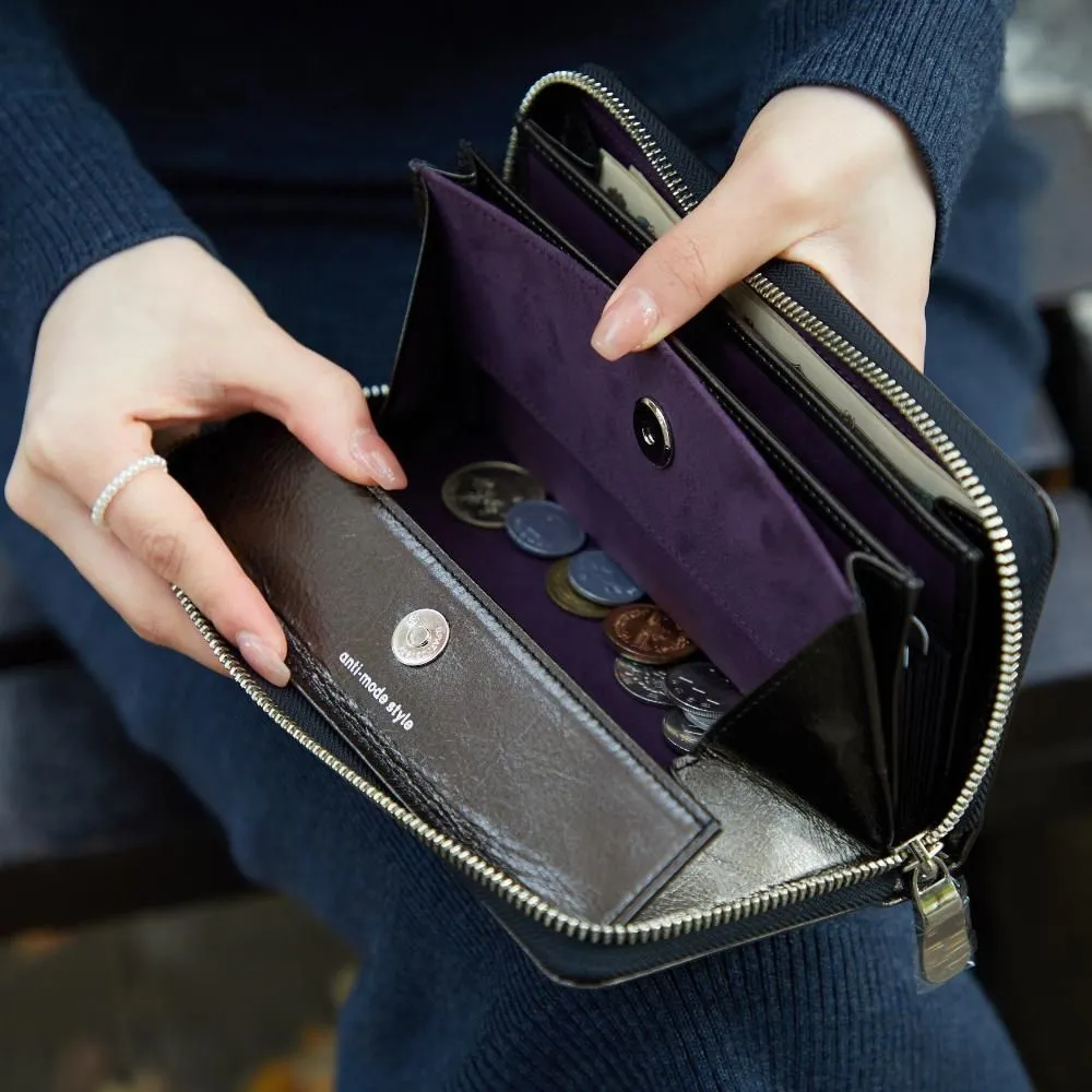anti-mode style Shimmer Chic RF Wallet【豊岡財布】