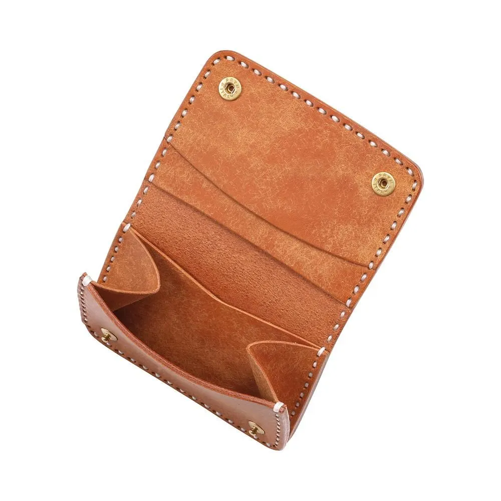 haaki Leather Veined Wave Coin Purse【豊岡財布】