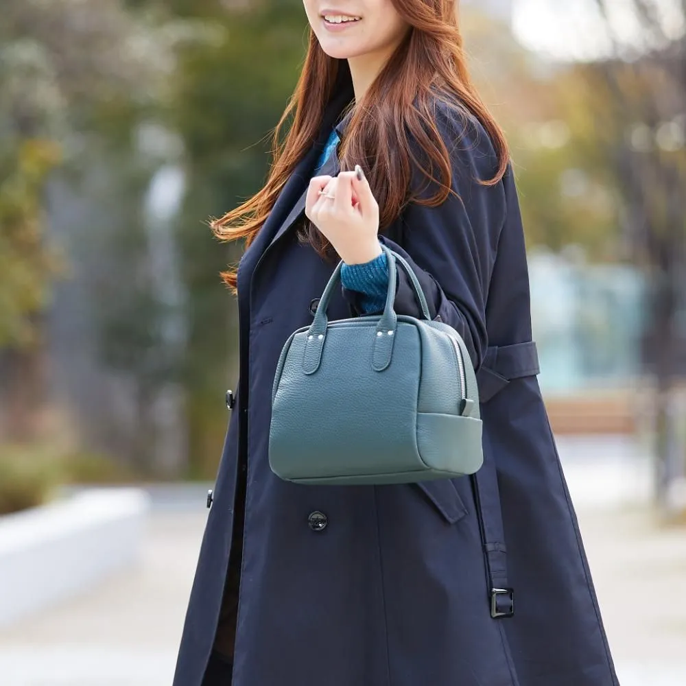 TUTUMU Mini Boston Leather【豊岡鞄】