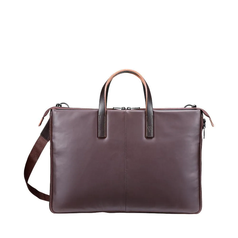L.E.D BITES HORSE Brief Case【豊岡鞄】