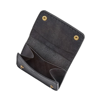 haaki Leather Veined Wave Coin Purse【豊岡財布】