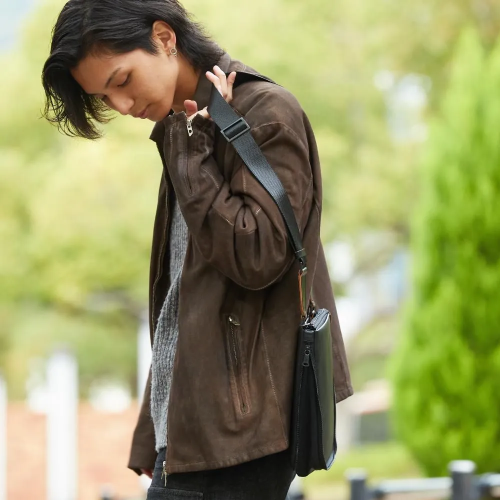 L.E.D BITES HORSE Shoulder Bag【豊岡鞄】