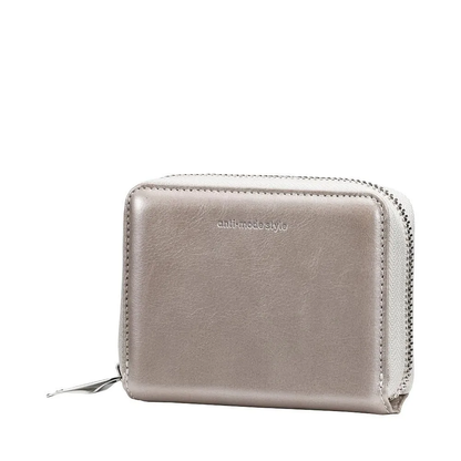 anti-mode style Shimmer Chic Compact Wallet【豊岡財布】