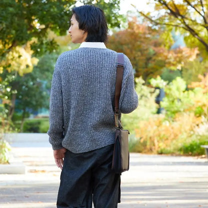 L.E.D BITES HORSE Shoulder Bag【豊岡鞄】