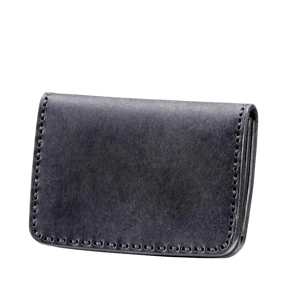 haaki Leather Veined Wave Coin Purse【豊岡財布】