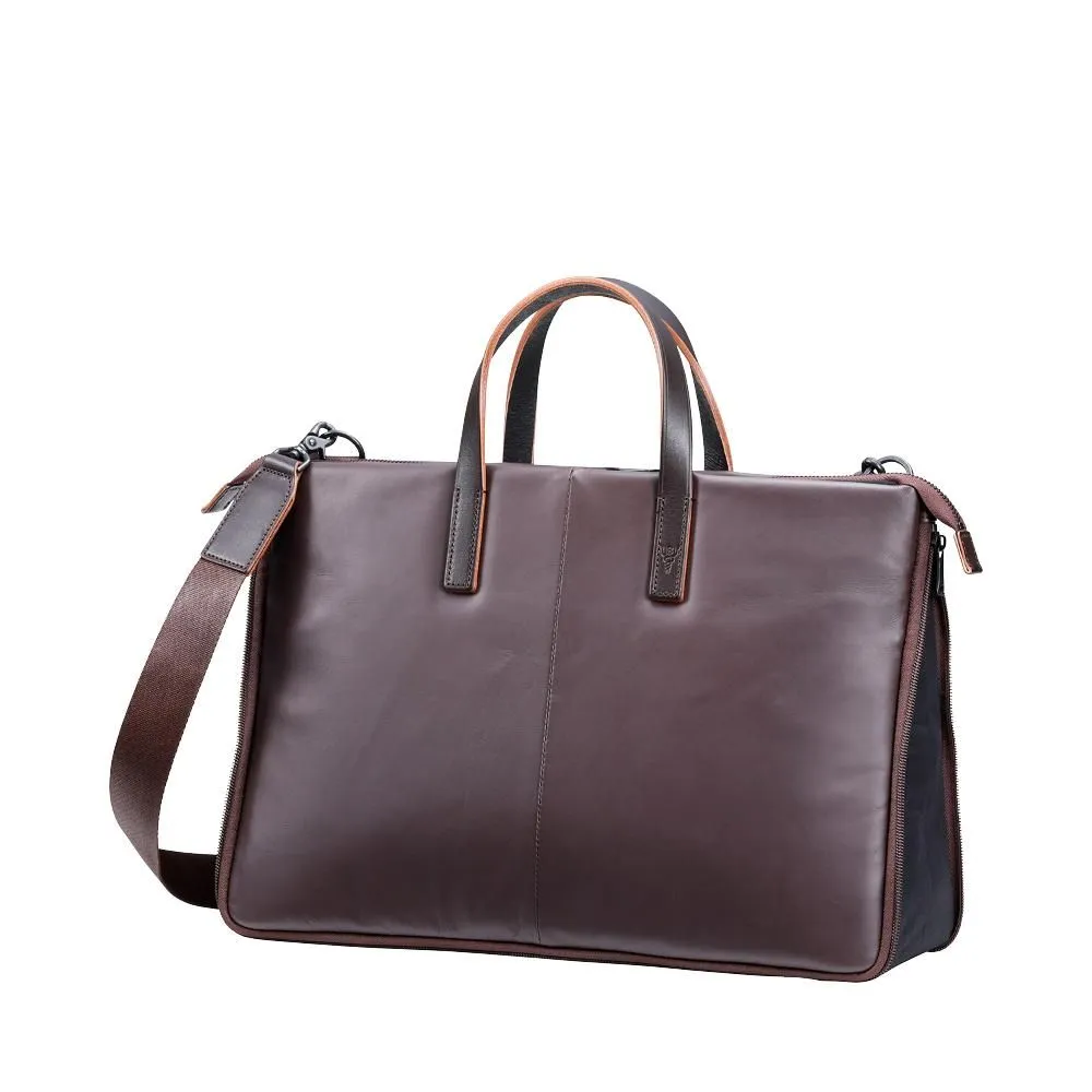 L.E.D BITES HORSE Brief Case【豊岡鞄】