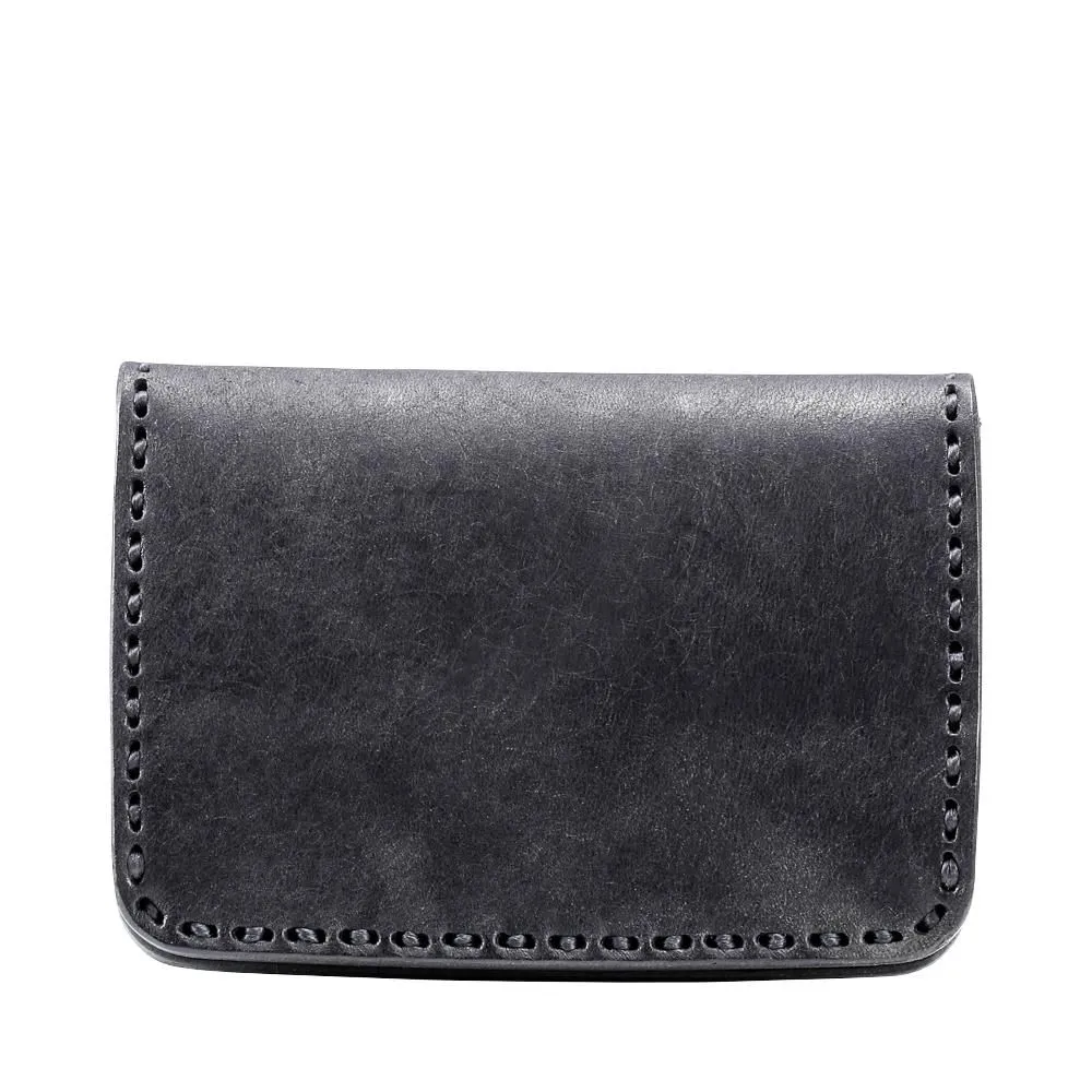 haaki Leather Veined Wave Coin Purse【豊岡財布】