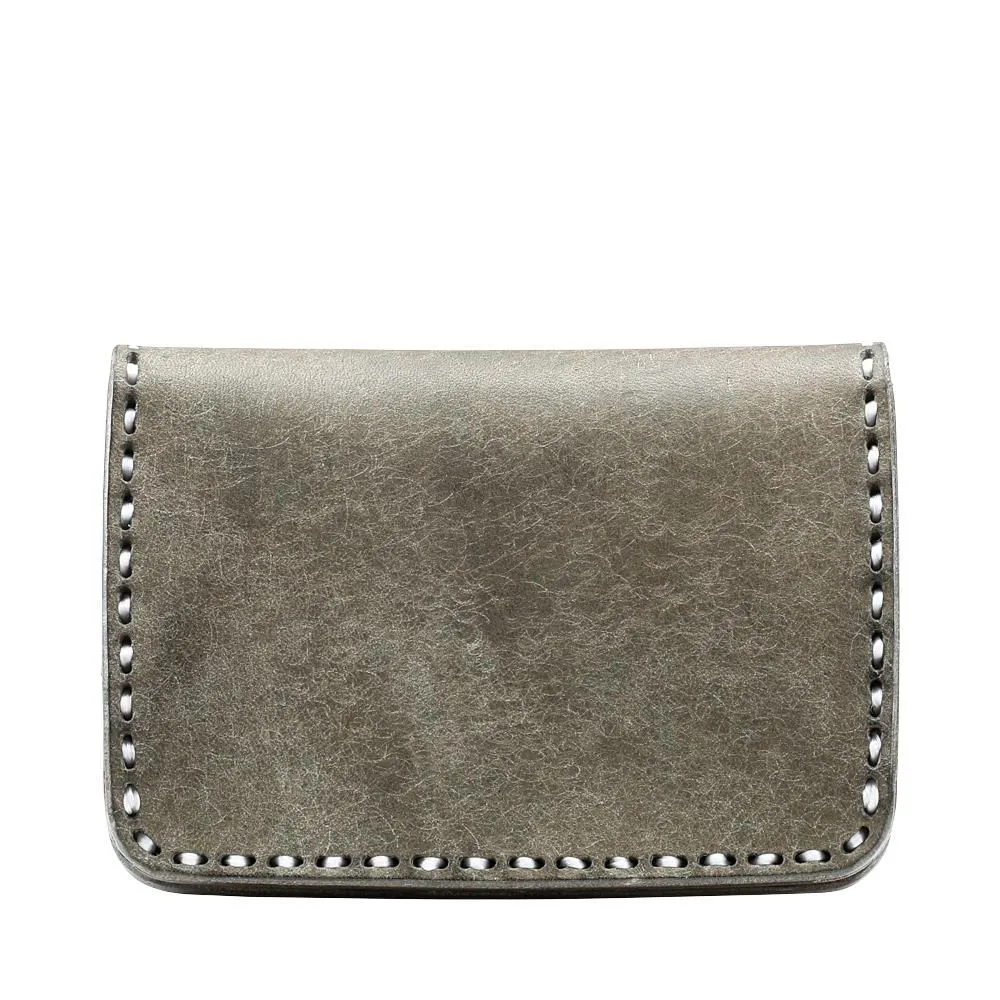 haaki Leather Veined Wave Coin Purse【豊岡財布】