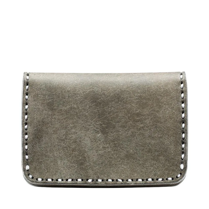 haaki Leather Veined Wave Coin Purse【豊岡財布】