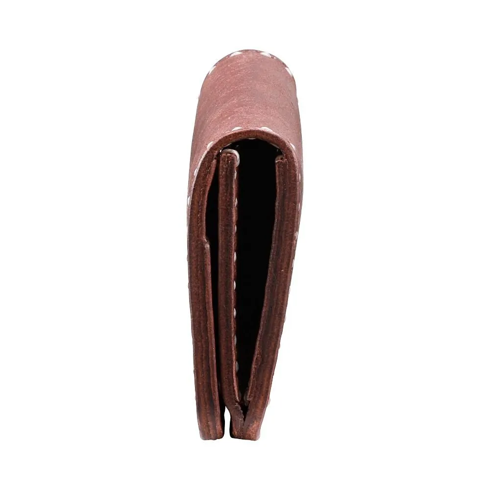 haaki Leather Veined Wave Coin Purse【豊岡財布】