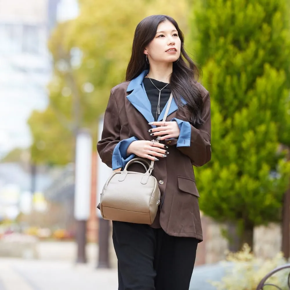 TUTUMU Mini Boston Leather【豊岡鞄】