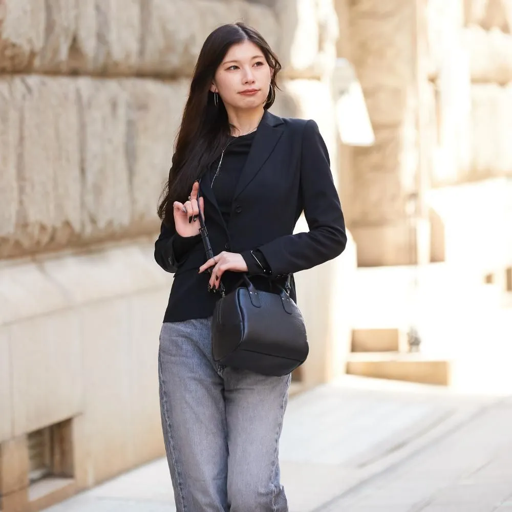 TUTUMU Mini Boston Leather【豊岡鞄】