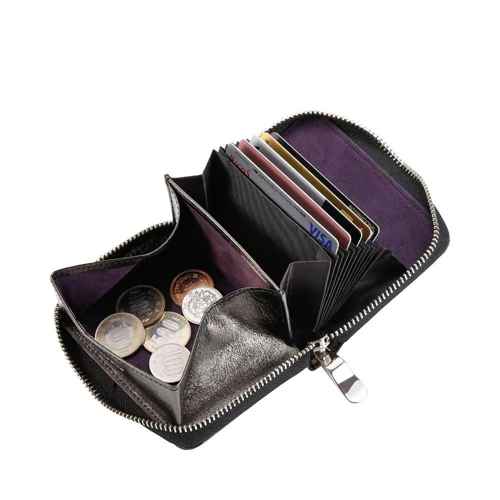 anti-mode style Shimmer Chic Compact Wallet【豊岡財布】