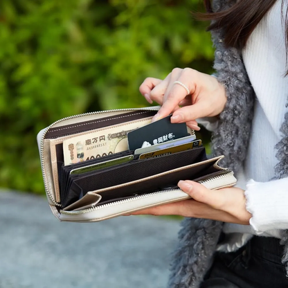 anti-mode style Shimmer Chic RF Wallet【豊岡財布】